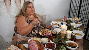 www.hotfattygirl.com - Ivy Davenport: Thanksgorging 2024 thumbnail